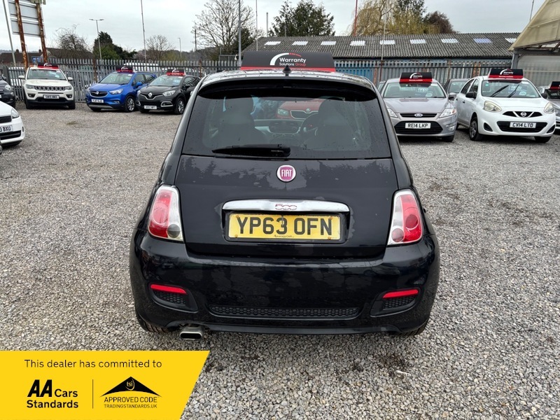 Fiat 500 Sulez Complaint Low Insurance3m YP63OFN Black #4