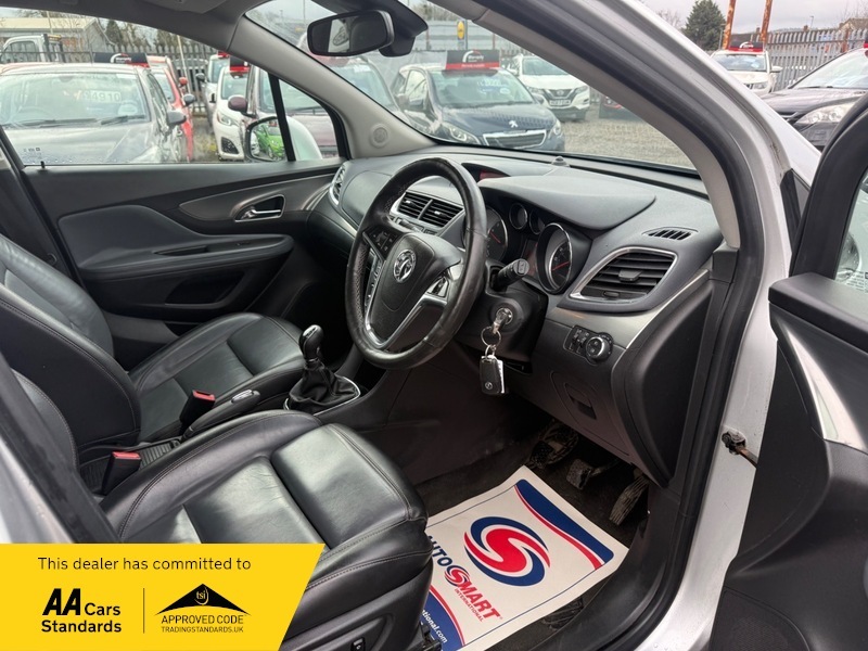 Vauxhall Mokka Se S Sfullleather Seatsfull BT15VHG Silver #2