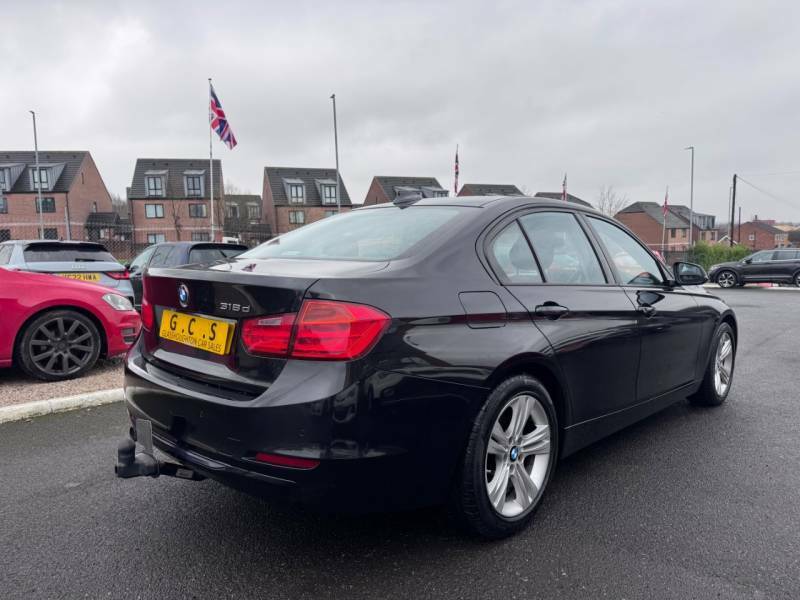 BMW 3 Series 318D Sport -Fsh- 2015 15 Black #4
