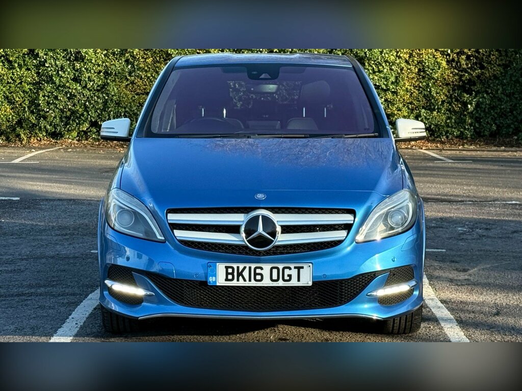 Mercedes-Benz B Class Electric Art Auto 5dr Blue #3