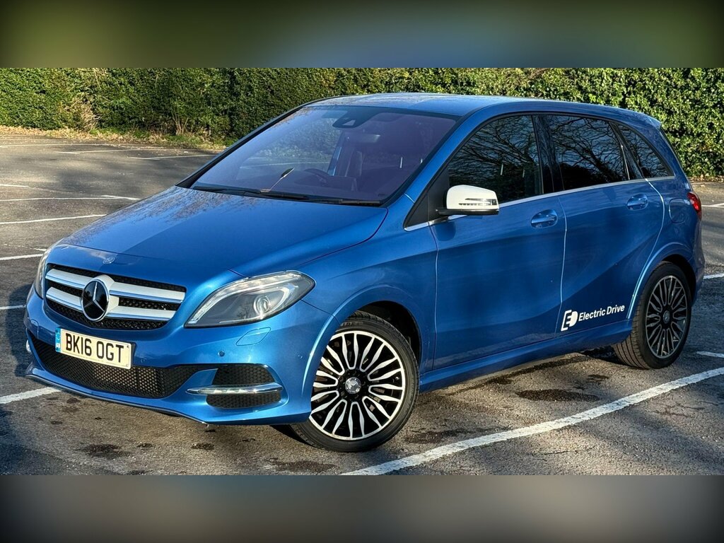 Mercedes-Benz B Class Electric Art Auto 5dr Blue #6