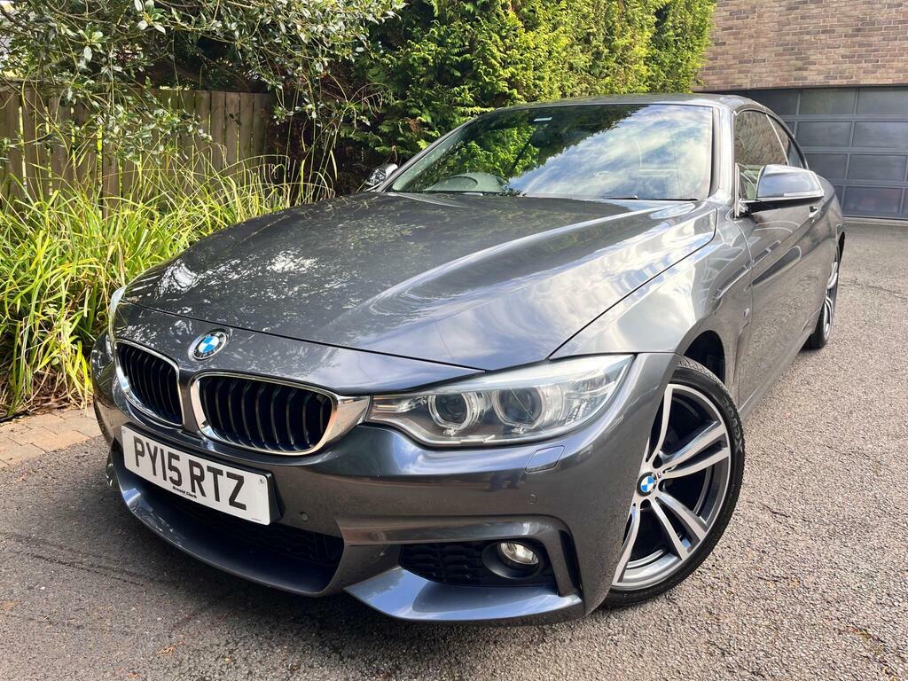 BMW 4 Series 2.0 420D M Sport Euro 6 S S PY15RTZ Grey #2