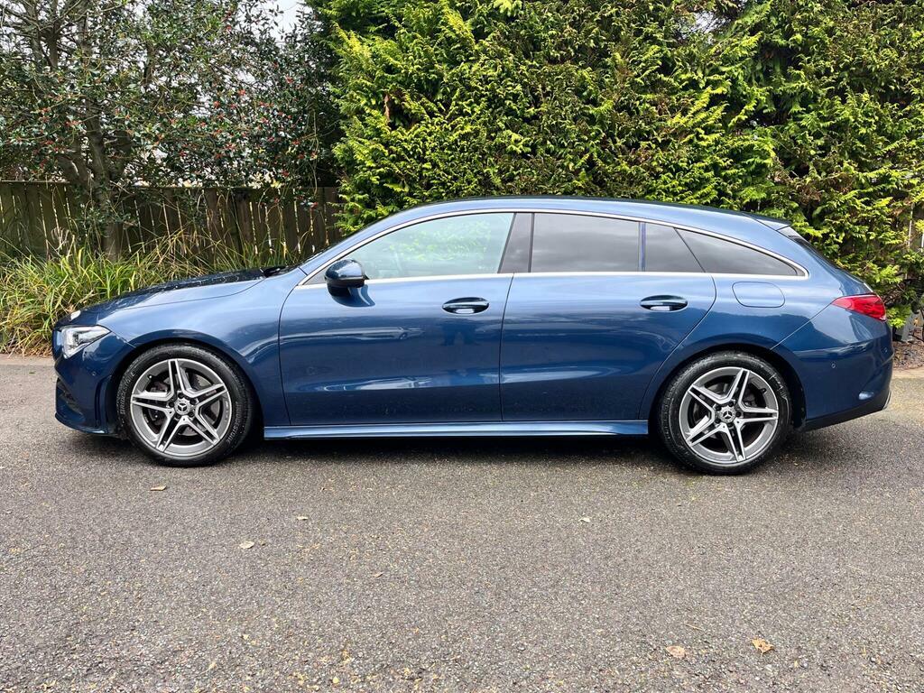 Mercedes-Benz CLA Class 1.3 Cla200 Amg Line Shooting Brake 7G-dct Euro 6 KM71JFZ Blue #5