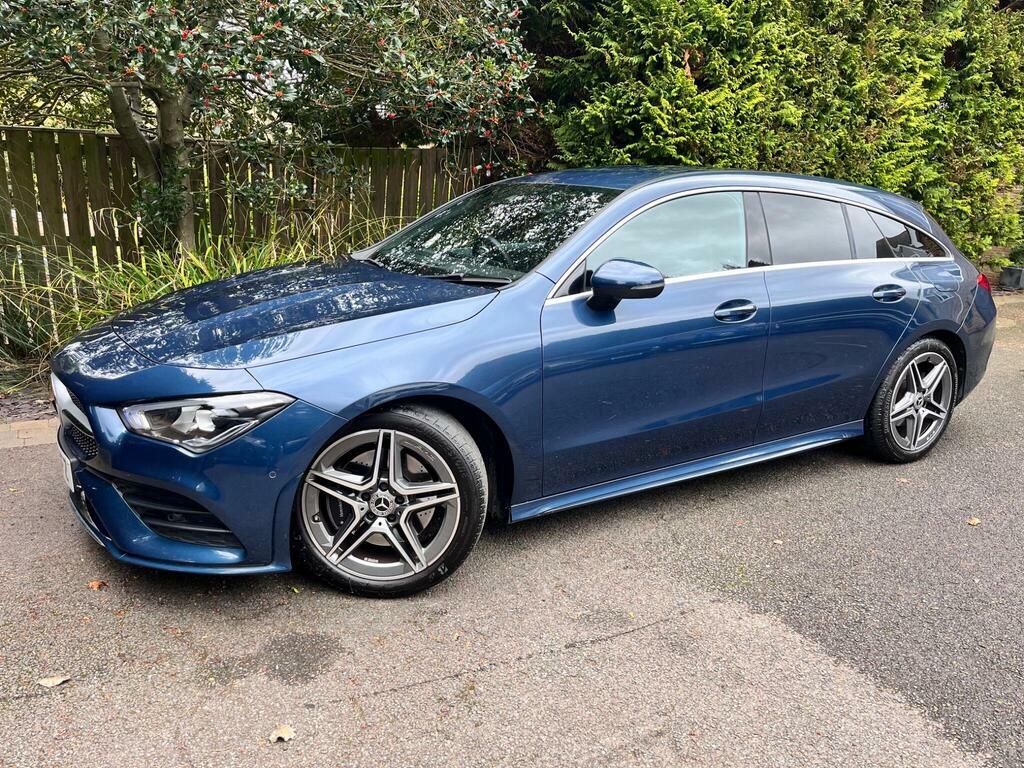 Mercedes-Benz CLA Class 1.3 Cla200 Amg Line Shooting Brake 7G-dct Euro 6 KM71JFZ Blue #3