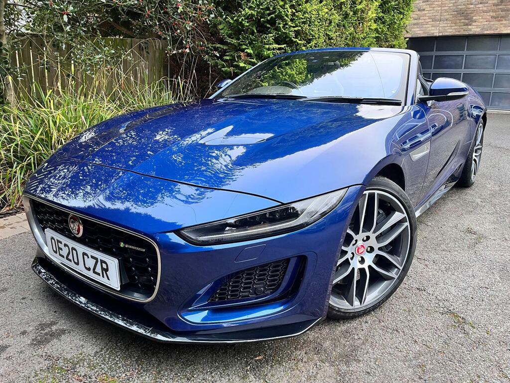 Jaguar F-Type 5.0 V8 R-dynamic Awd Euro 6 S S Blue
