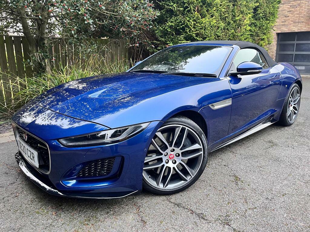 Jaguar F-Type 5.0 V8 R-dynamic Awd Euro 6 S S OE20CZR Blue #4