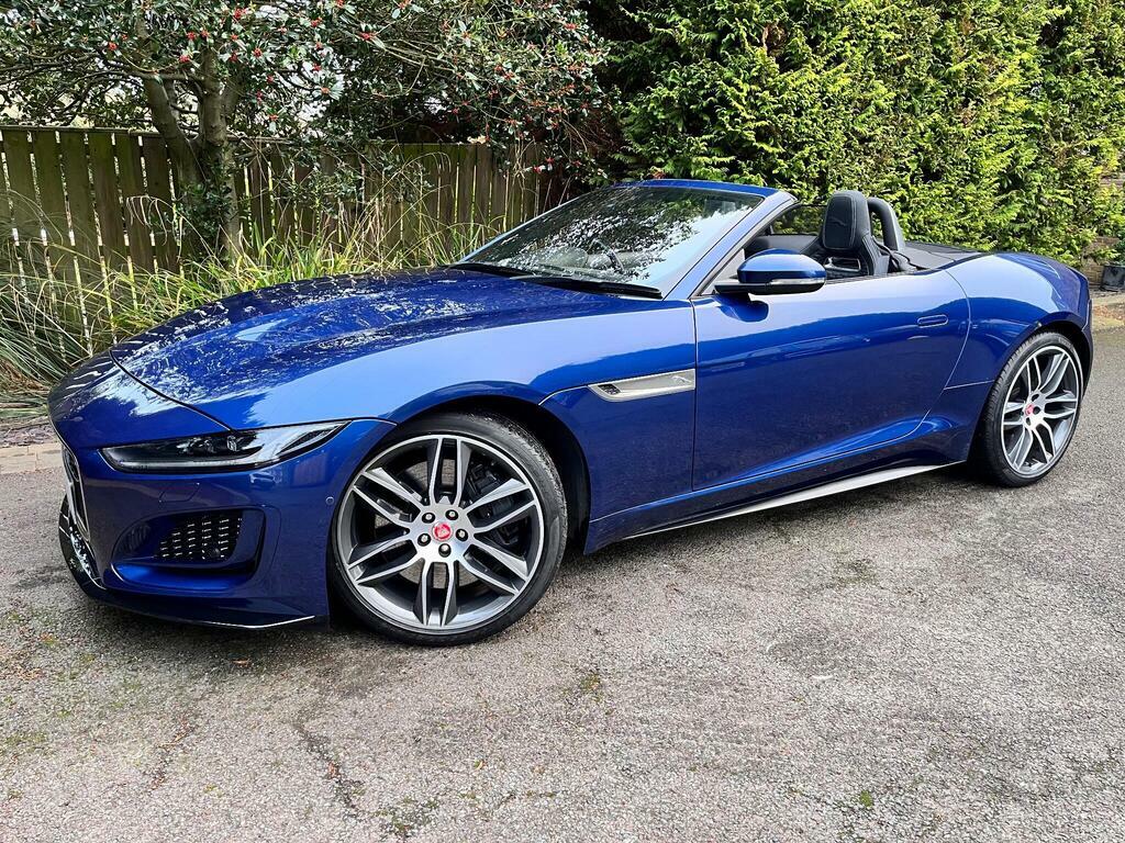 Jaguar F-Type 5.0 V8 R-dynamic Awd Euro 6 S S OE20CZR Blue #5