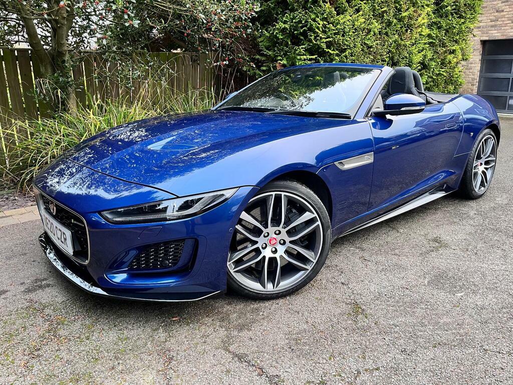 Jaguar F-Type 5.0 V8 R-dynamic Awd Euro 6 S S OE20CZR Blue #3