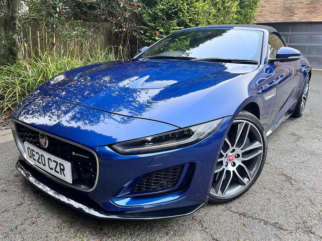 Jaguar F-Type 5.0 V8 R-dynamic Awd Euro 6 S S OE20CZR Blue #2