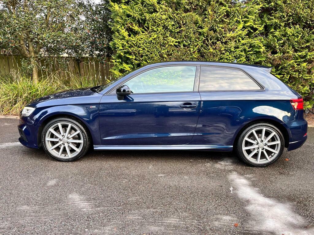 Audi A3 2.0 Tdi Black Edition S Tronic Quattro Euro 6 S S Blue #6