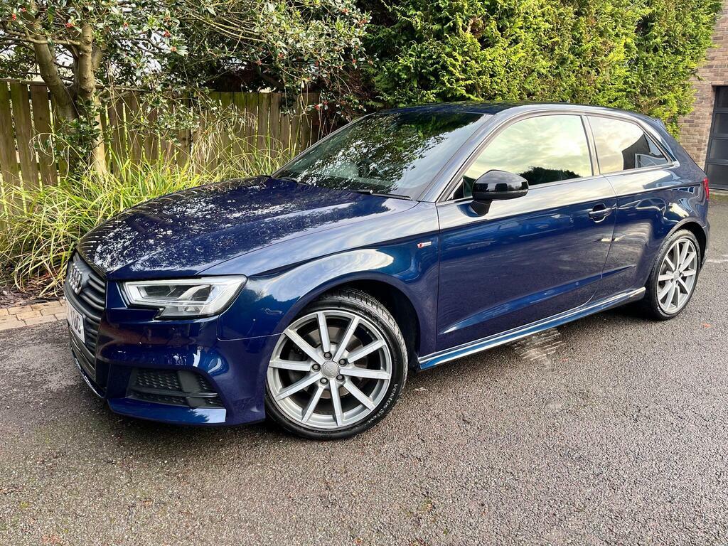Audi A3 2.0 Tdi Black Edition S Tronic Quattro Euro 6 S S Blue #4