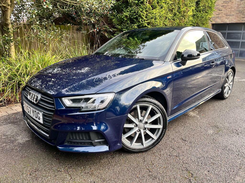 Audi A3 2.0 Tdi Black Edition S Tronic Quattro Euro 6 S S Blue #3
