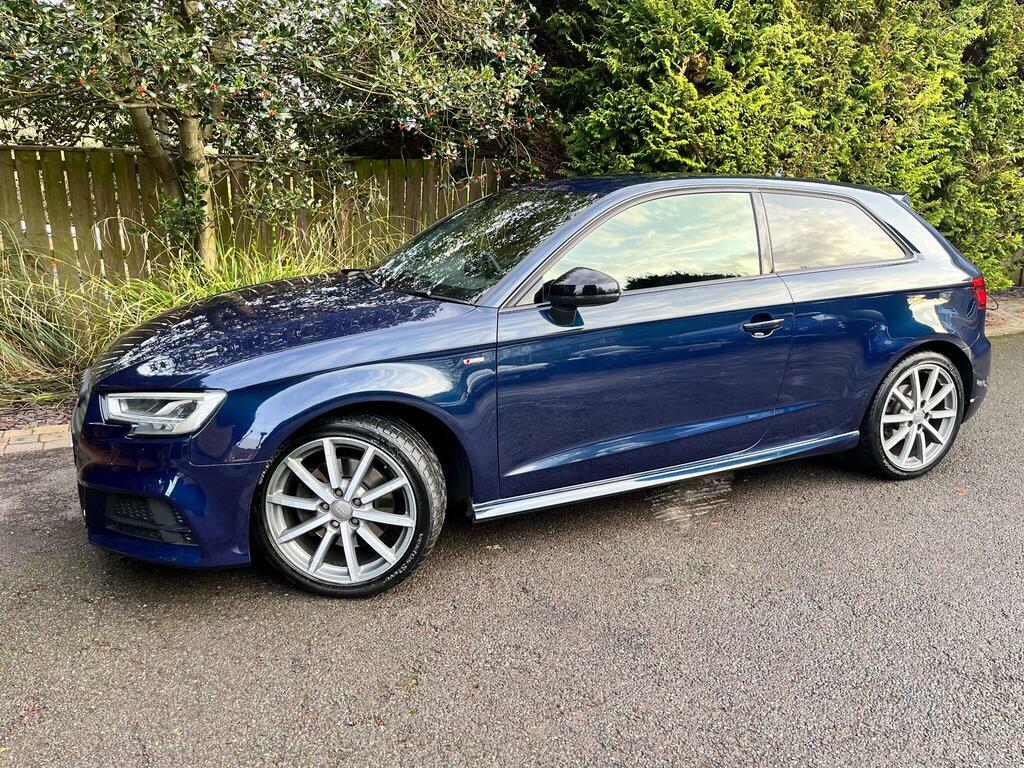 Audi A3 2.0 Tdi Black Edition S Tronic Quattro Euro 6 S S Blue #5
