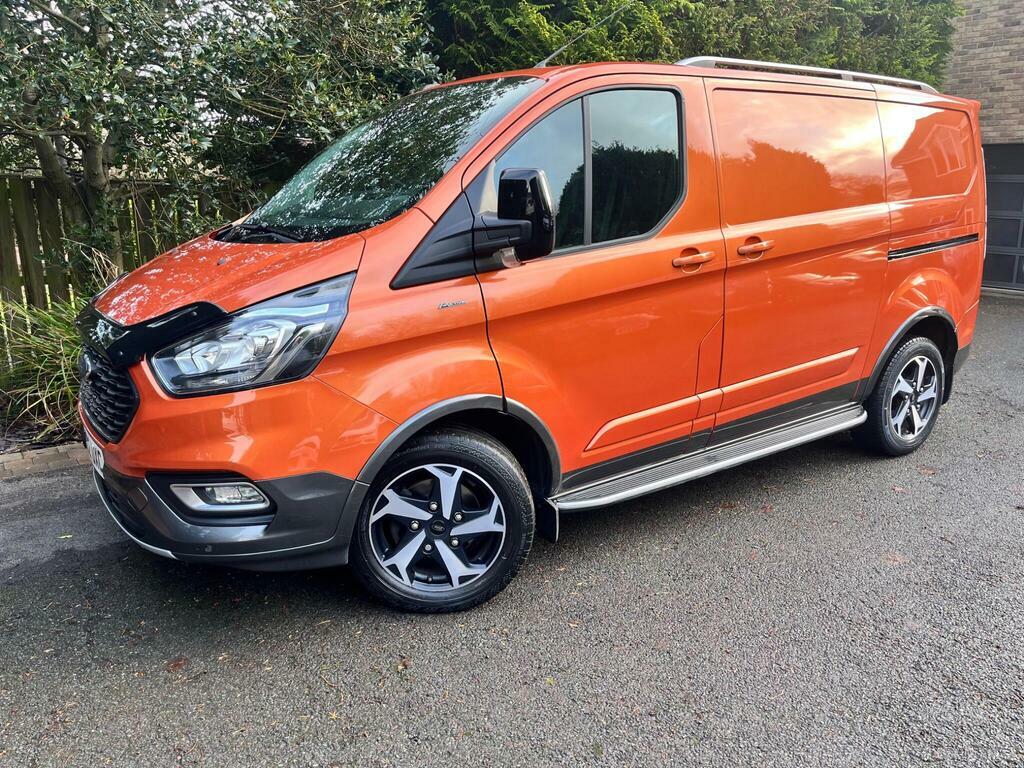 Ford Transit Custom 2.0 300 Ecoblue Active L1 H1 Euro 6 S S V022UXC Orange #3