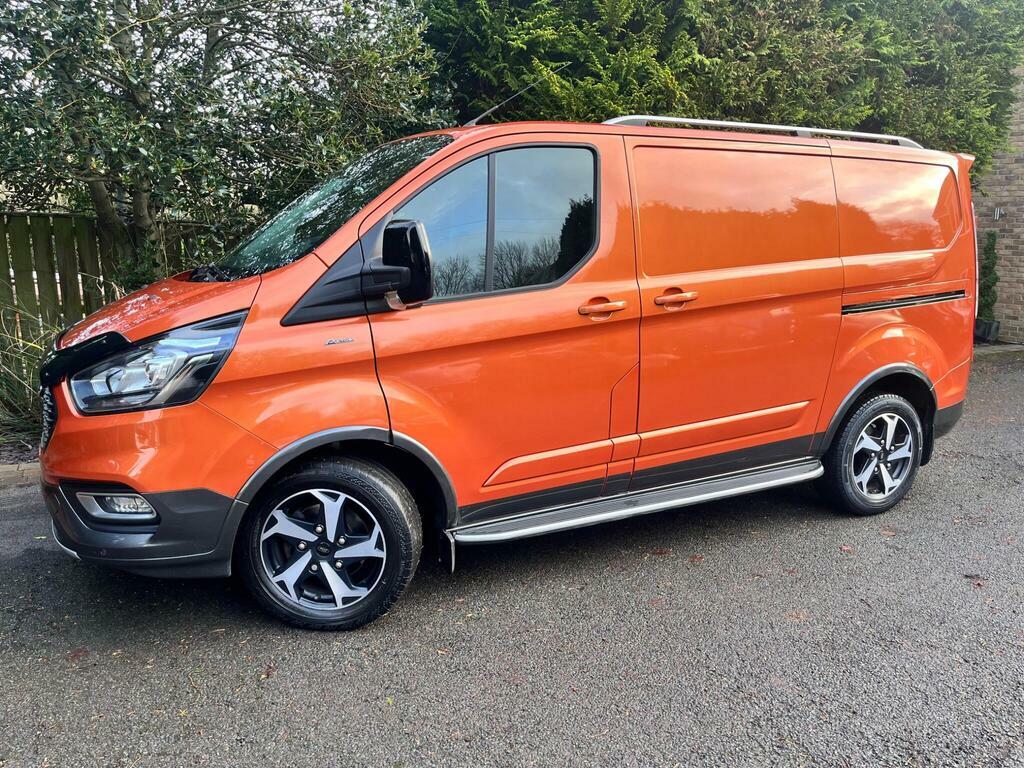 Ford Transit Custom 2.0 300 Ecoblue Active L1 H1 Euro 6 S S V022UXC Orange #4