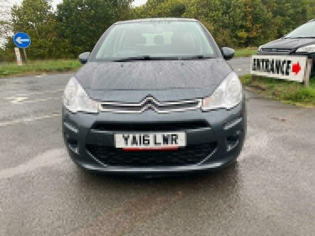 Citroen C3 Hatchback 1.6 Bluehdi Edition 2016 YA16LWR Grey #3