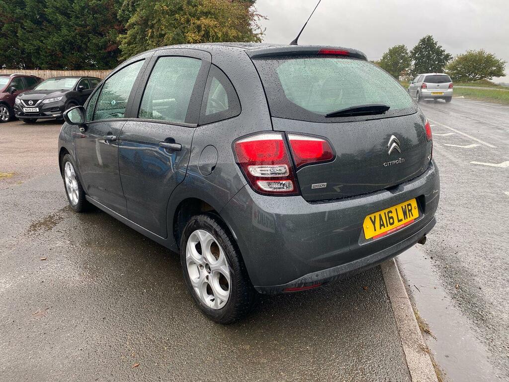 Citroen C3 Hatchback 1.6 Bluehdi Edition 2016 YA16LWR Grey #6