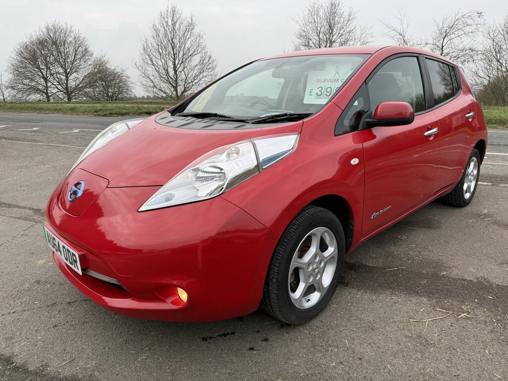 Nissan Leaf Hatchback 24Kwh Visia 2014 Red #4