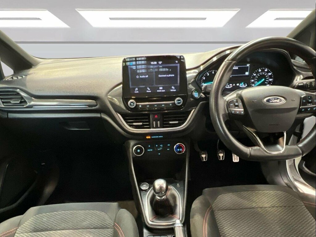 Ford Fiesta Car Derived Van 1.0T Ecoboost Sport Euro 6 Ss 3 FG69UKP White #3