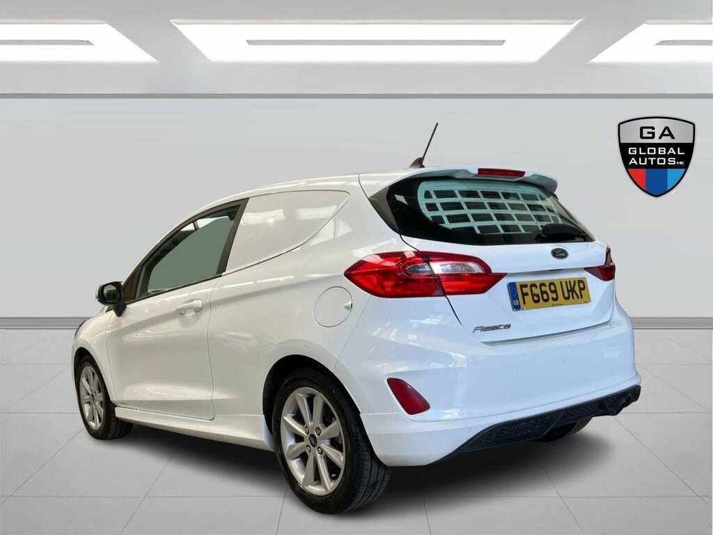 Ford Fiesta Car Derived Van 1.0T Ecoboost Sport Euro 6 Ss 3 White