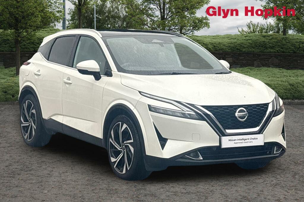 Nissan Qashqai 1.3 Dig-t Mh 158 Tekna YM22XXR White