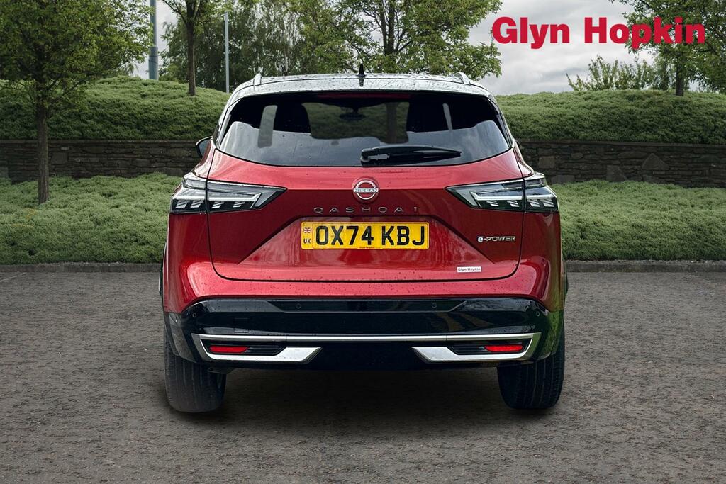 Nissan Qashqai 1.5 E-power Tekna OX74KBJ Red #4