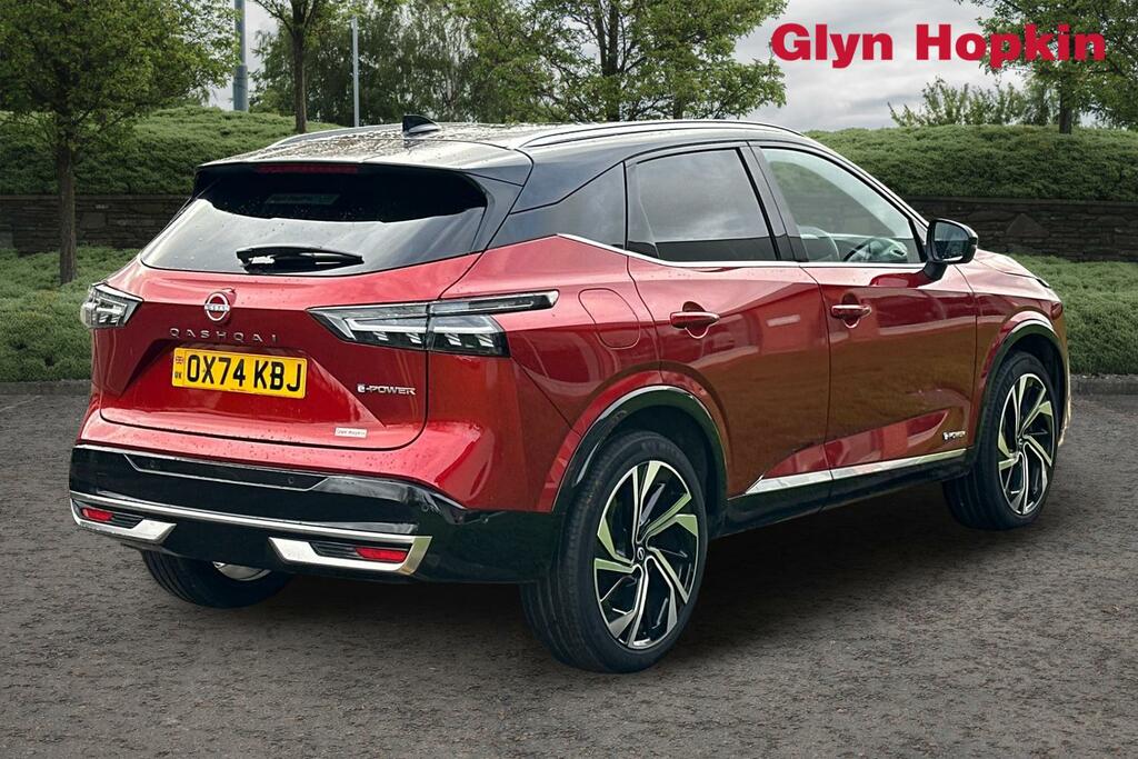Nissan Qashqai 1.5 E-power Tekna OX74KBJ Red #3