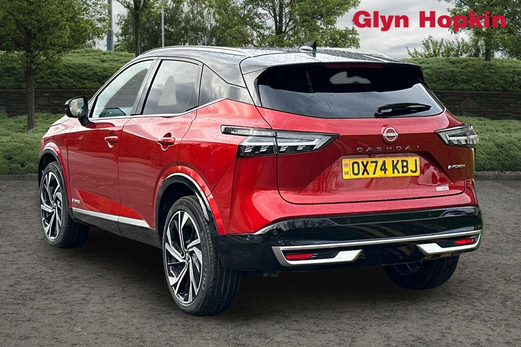 Nissan Qashqai 1.5 E-power Tekna OX74KBJ Red #5