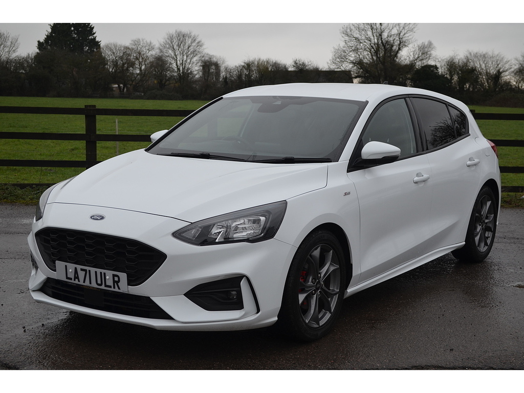 Ford Focus T Ecoboost St-line Edition LA71ULR White #4