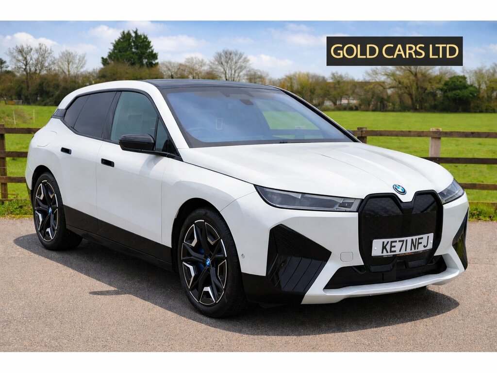 BMW iX 40 M Sport White