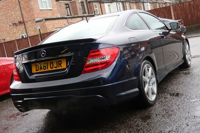 Mercedes-Benz C Class 2011 1.8 C180 Blueefficiency Amg Sport Coupe P DA61OJR Blue #4