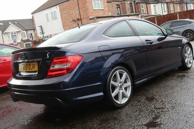 Mercedes-Benz C Class 2011 1.8 C180 Blueefficiency Amg Sport Coupe P DA61OJR Blue #3