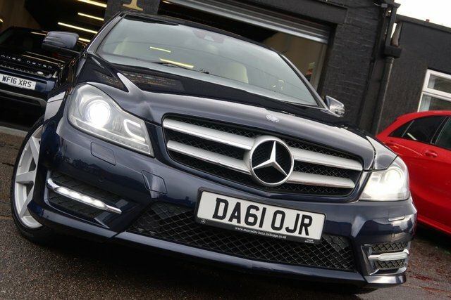 Mercedes-Benz C Class 2011 1.8 C180 Blueefficiency Amg Sport Coupe P Blue