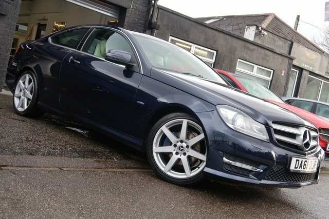 Mercedes-Benz C Class 2011 1.8 C180 Blueefficiency Amg Sport Coupe P DA61OJR Blue #2