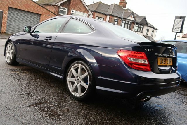Mercedes-Benz C Class 2011 1.8 C180 Blueefficiency Amg Sport Coupe P DA61OJR Blue #6