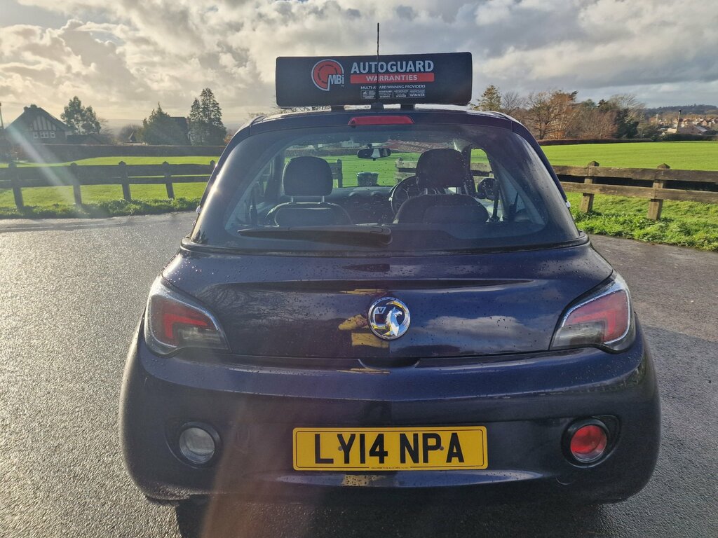 Vauxhall Adam 1.2 16V Jam Hatchback Euro 5 70 LY14NPA Blue #5