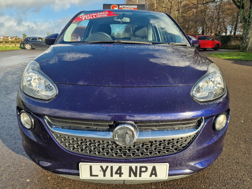 Vauxhall Adam 1.2 16V Jam Hatchback Euro 5 70 LY14NPA Blue #2