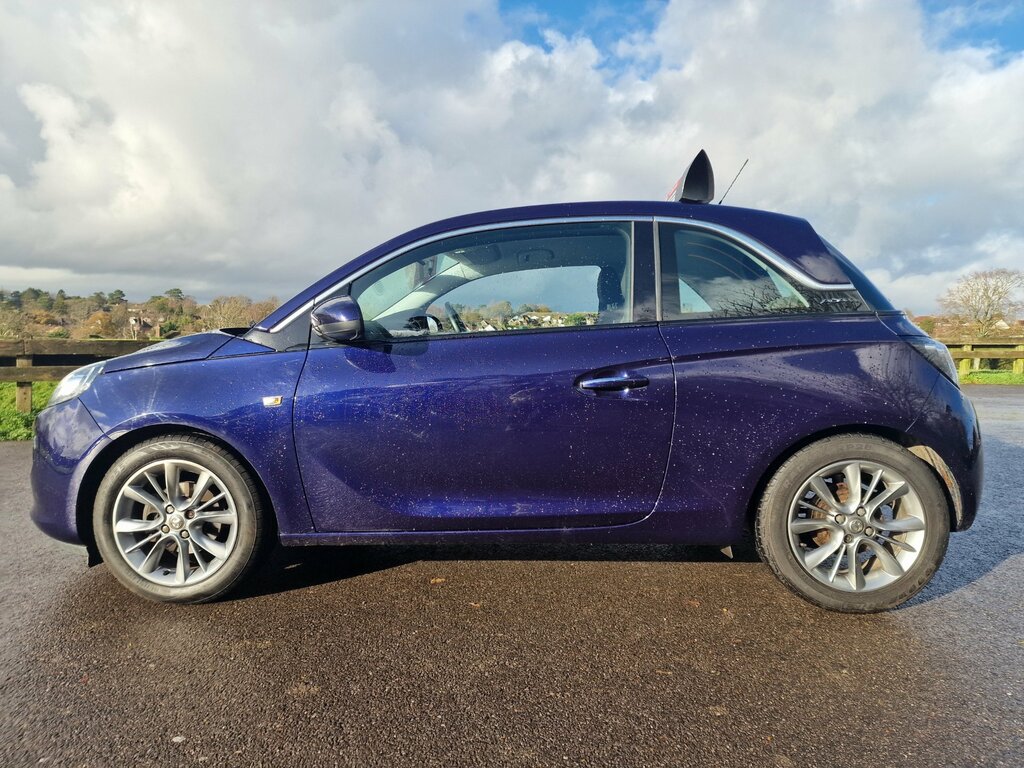 Vauxhall Adam 1.2 16V Jam Hatchback Euro 5 70 LY14NPA Blue #3