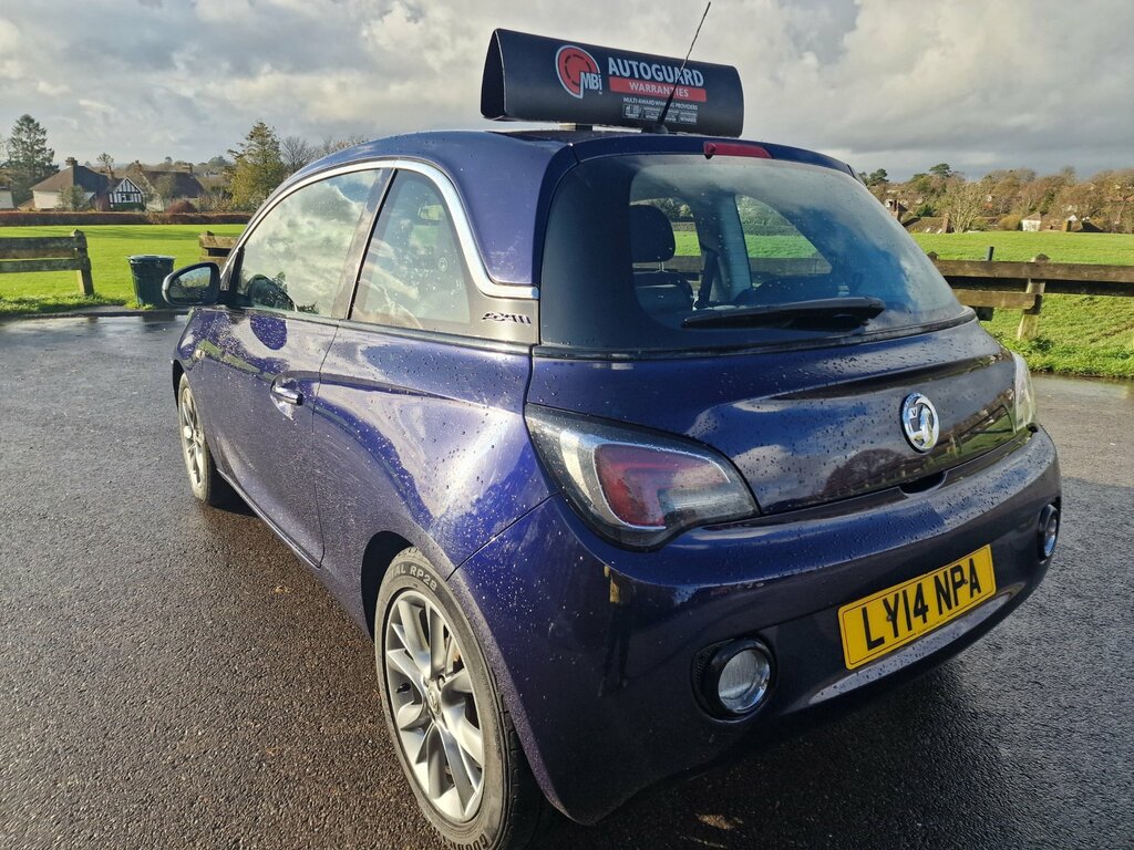 Vauxhall Adam 1.2 16V Jam Hatchback Euro 5 70 LY14NPA Blue #4