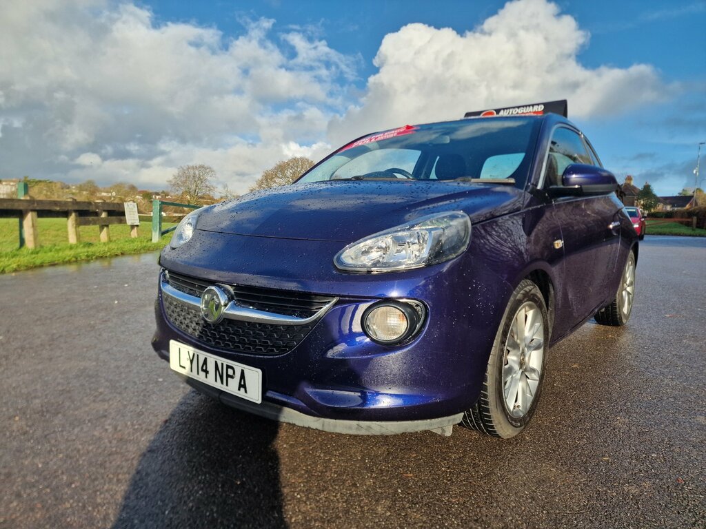 Vauxhall Adam 1.2 16V Jam Hatchback Euro 5 70 Blue