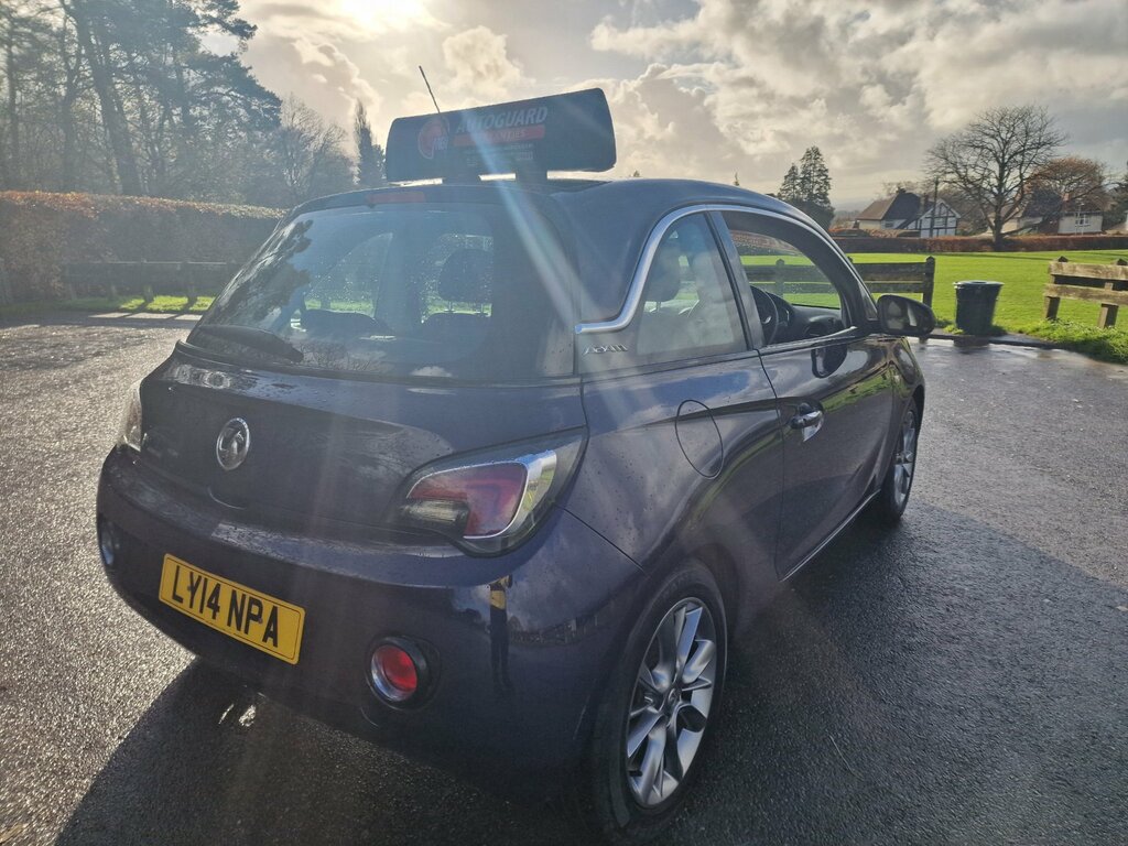 Vauxhall Adam 1.2 16V Jam Hatchback Euro 5 70 LY14NPA Blue #6