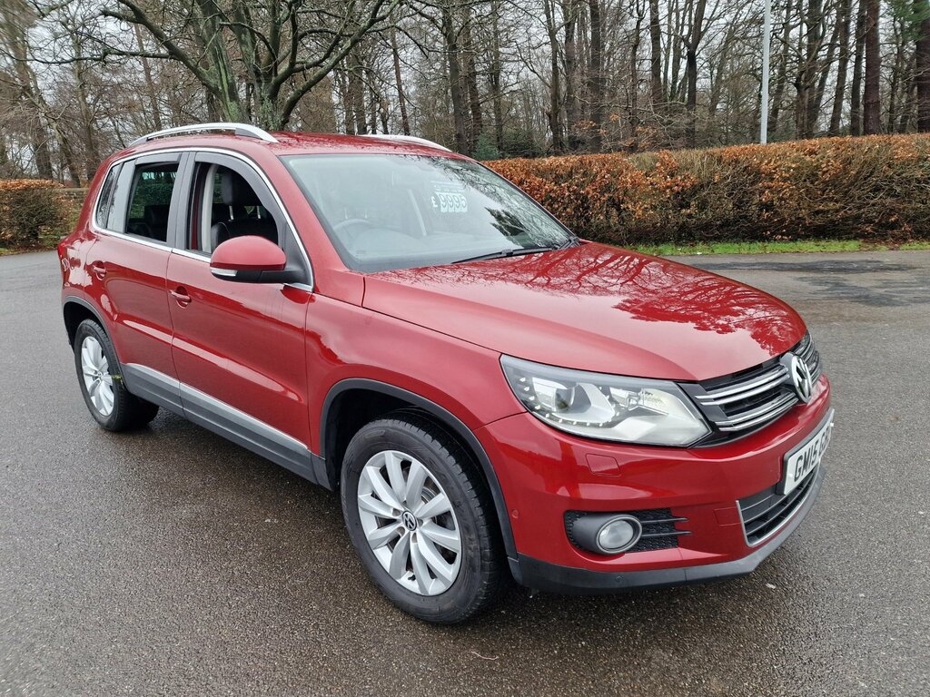 Volkswagen Tiguan 2.0 Tdi Bluemotion Tech Match Suv Dsg 4 GM15GBE Red #6