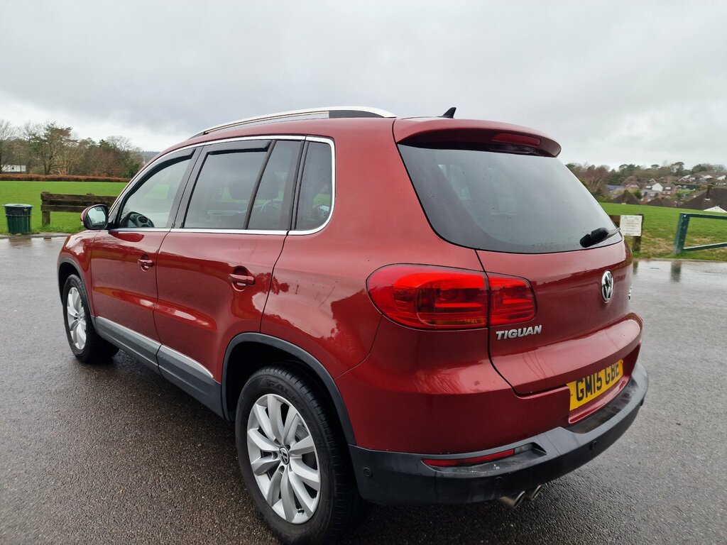 Volkswagen Tiguan 2.0 Tdi Bluemotion Tech Match Suv Dsg 4 GM15GBE Red #3