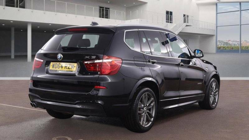BMW X3 3.0 30D M Sport Xdrive Euro 6 Ss - 201 WD64RZM Black #4