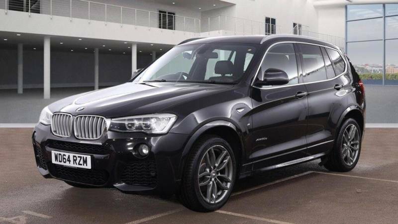 BMW X3 3.0 30D M Sport Xdrive Euro 6 Ss - 201 WD64RZM Black #2