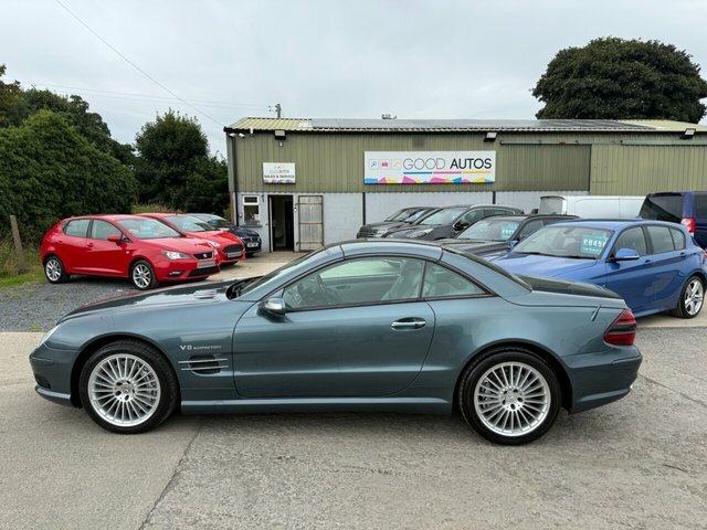 Mercedes-Benz SL Class 5.4 Sl55 Amg Convertible 324 Blue #2