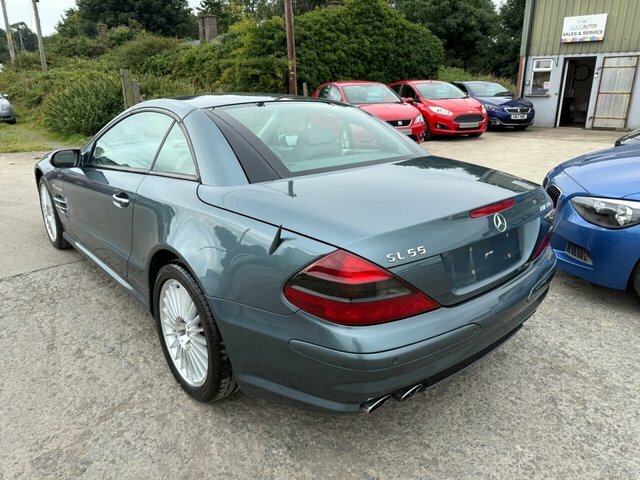 Mercedes-Benz SL Class 5.4 Sl55 Amg Convertible 324 Blue #3