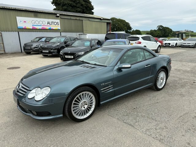 Mercedes-Benz SL Class 5.4 Sl55 Amg Convertible 324 Blue
