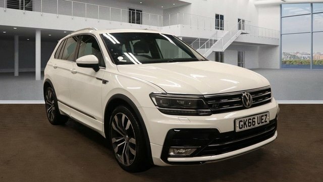 Volkswagen Tiguan 2.0 Tdi Bluemotion Tech R-line Suv Dsg White