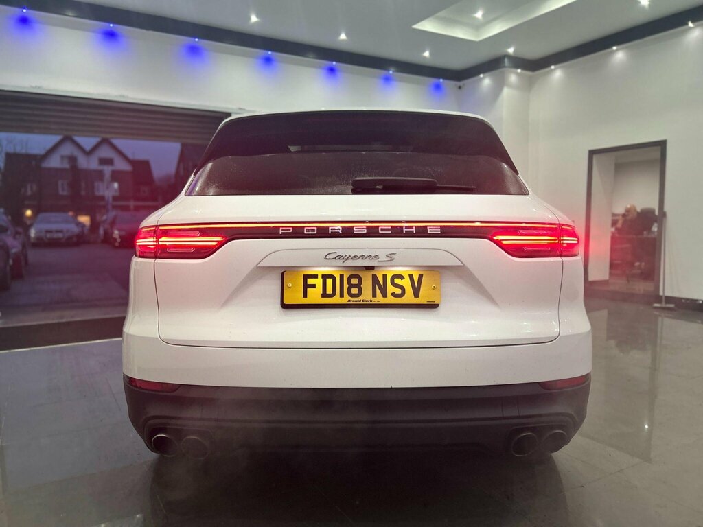 Porsche Cayenne 2.9T V6 S Tiptronics 4Wd Euro 6 Ss FD18NSV White #3